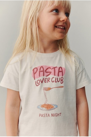 Magu Kız Çocuk Pamuklu Pasta Baskılı T-shirt Kareli Etek Takım Çok Renkli