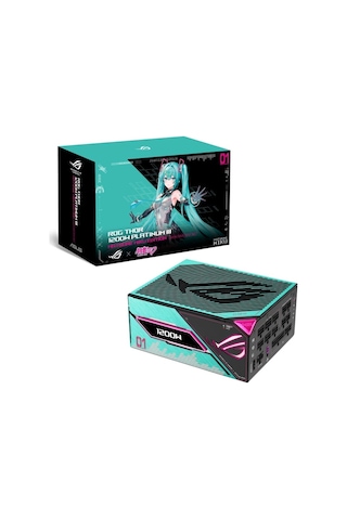 Asus Rog-thor-1200p3-mıku 1200w 80+ Platinum 135mm Full Modüler Akak92asu0050