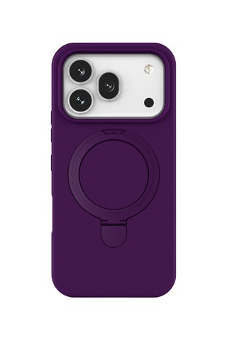 Uryport Huawei Honor 600 Pro Regal Magsafe Standlı Kapak - Derin Mor