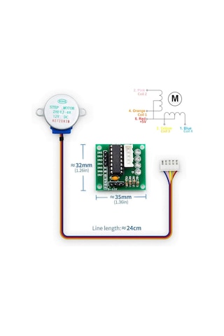 28byj-48 12v Step Motor