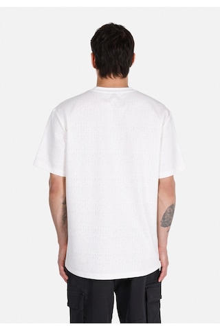 Colin's Colins Comfort Fit Yuvarlak Yaka Jakarlı Erkek Beyaz Kısa Kol Tişört Cl1074855 Q1.v2 Wht Beyaz