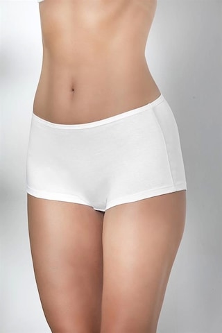 Pamuklu Boxer Külot Beyaz Brf2963 Beyaz