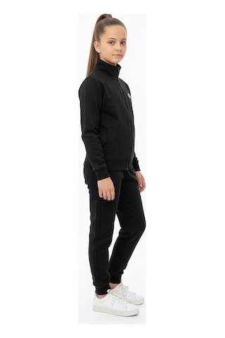 New Kids Fermuarlı Cepli Çocuk Unisex Eşofman Takımı-90928 Siyah