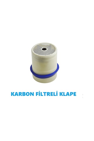 Ferrokim Karbon Filtreli Yuvarlak Baca Klapesi Koku Önleyici