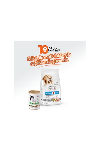%97 Proteinli Tahılsız Tavuklu Ezme Yetişkin Köpek Konserve Maması 400 Gr X 2 Adet