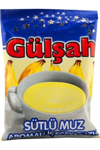 Gülşah Sütlü Muz Aromalı İçecek Tozu 3 x 250 G