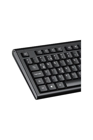 Lecoo Kb101 Usb Kablolu Siyah Türkçe F Klavye  Numpadli