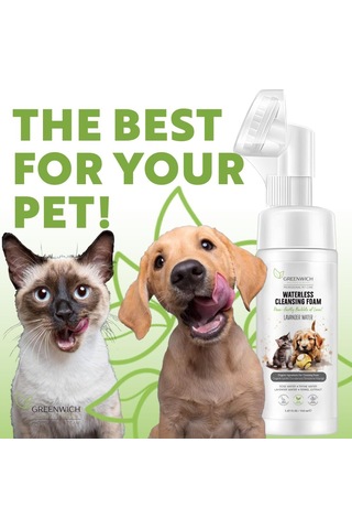 Ayrex Kedi Ve Köpek Pati Temizleme Köpüğü 150 Ml Durulama Gerektirmeyen Vegan Temizleme Köpüğü Günlük P
