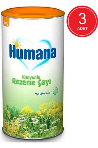 Humana Kimyonlu Rezene Çayı 3 x 200 G