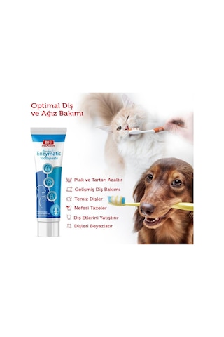 Biodent Kedi Diş Macunu 100 ML + Diş Fırçası 3'lü
