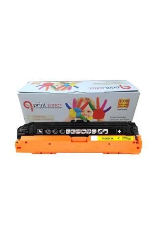 Qprint Toner Hp Ce742a Sarı Uyumlu Toner 650a Yl Ce272a Ce342a Cp5220 Cp5225 M750 M775