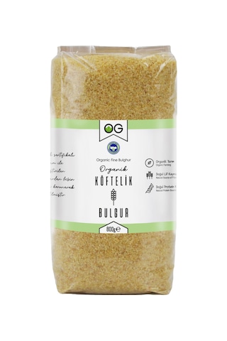 2 Li Organik Köftelik Bulgur 800 Gr