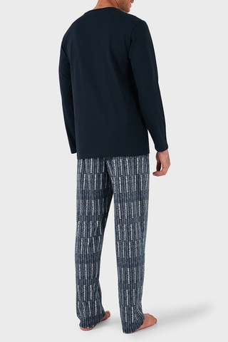 Emporio Armani Erkek Pijama Takımı Em000611 Af14994 Mb310 Mavi Mavi