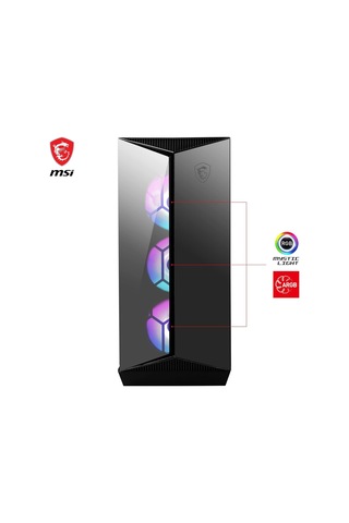 Mpg Gungnır 110r Usb 3.2 Temperli Cam Atx Mid-tower Gaming Oyuncu Kasa