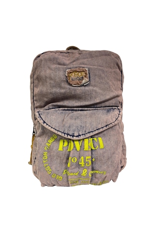 Old Cotton Cargo Kaliteli Vintage Tek Gözlü Disayn Sırt Gezi Çantası Kc Harley Bag 5097 Pembe