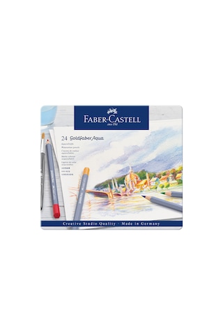 Faber-Castell Goldfaber Aquarell Kuru Boya 24'lü