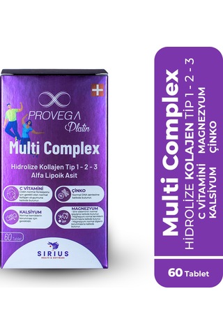 Provega Platin Multi Complex Hidrolize Kolajen 60 Tablet