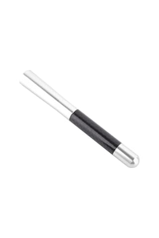 Gri Karbon Fiber Oto Radyo Anteni, 12 Cm, Şık Tasarım