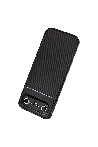 Newface - 551 - Tecno Spark Slim 5g Auto Focus Karbon Kapak - Glblseme - - Siyah