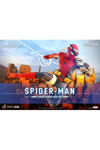 Hot Toys Spider-Man (Cyborg Spider-Man Suit) Exclusive Sixth Scale Figure VGM51 908810