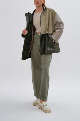 Valmenti Kadın Hakiki Deri Sarı Mont 616 Z-4010 Bn Derımont Sk24/25 Olıve Sarı