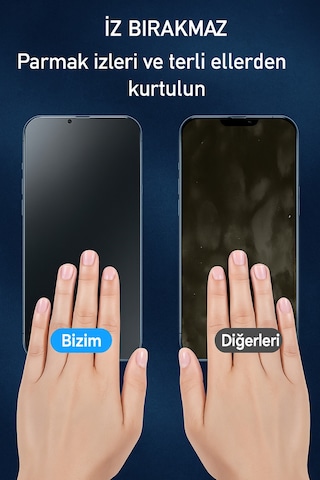 İphone 15 Pro Max Uyumlu Mat+ Gizlilik Hayalet 2 Si 1 Arada Tam Kaplayan Kırılmaz 9h Cam Ekran Koruyucu