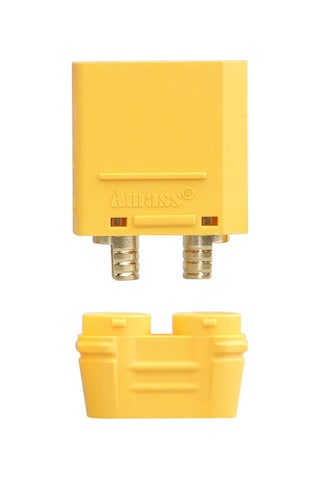 Wozlo Xt90 Konnektör - Lipo Pil Konnektörü - Erkek - Kapaklı