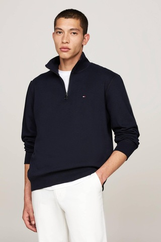 Tommy Hilfiger Tommy Hılfıger Erkek Sweatshırt Mw0mw37233-dw5 Mw0mw37233-dw5 Lacivert Lacivert