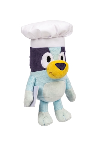 Bluey Pelüş Figür - Aşçı Bluey 23 Cm Çok Renkli