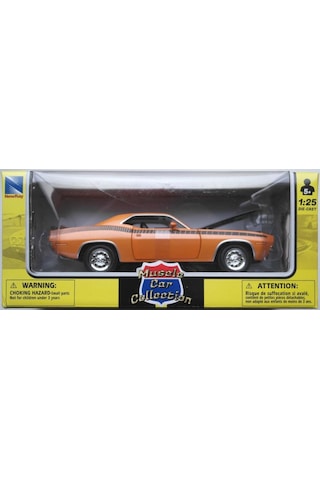 Newray 1/24 1970 Plymouth Cuda Model Araba