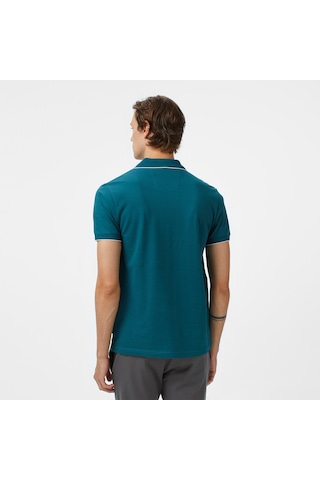 Nautica Erkek Yeşil Classic Fit Polo Yaka T-shirt Düz K55346t Yeşil