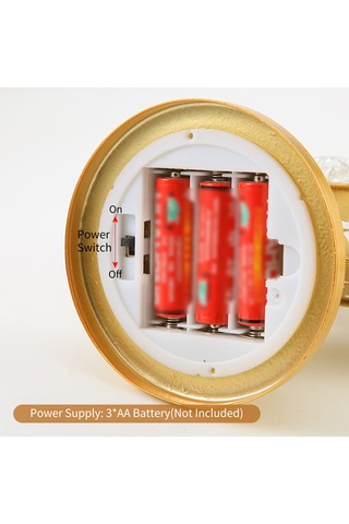 Neevoyu Ramazan Bayramı Demir Yapı Islak Işık Masaüstü Dekorasyon Aydınlatma Pil Dahil Değil Diğer