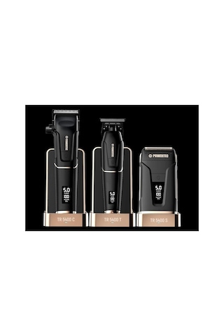 Tr-5400 Saç & Sakal & Günlük Tıraş & Ense Çizim Profesyonel Berber Tıraş Makinesi 3'lü Set