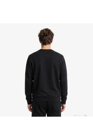 Champion Crewneck Erkek Siyah Sweatshirt 223075 2800282