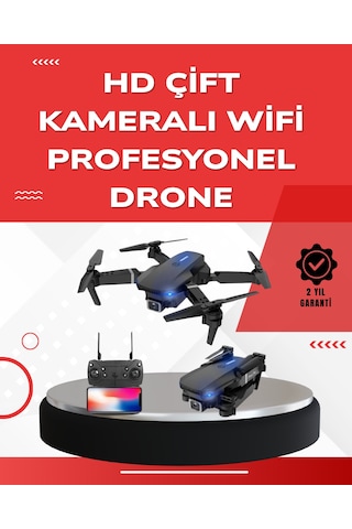 2.4g 4ch Katlanabilir Drone 100 Metre Uçuş Mesafeli