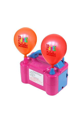 Çift Çıkışlı Balon Şişirme Makinası. Elektrikli Balon Pompası