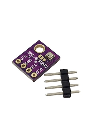 Sıcaklık Nem Ve Barometrik Basınç Sensörü Bme-280 Bme280 5 Volt N11.3702