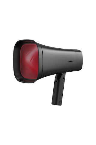 Hfambition Kırmızı Dv-680 Güneş Enerjili El Tipi Mikrofon: Bluetooth, Ses Kaydı, Işık Fonksiyonu Ve 8w Çıkış Gücüyle Dış Mekan Hoparlörü 10"