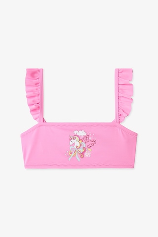 Penti Açık Pembe Kız Çocuk Dream Unicorn Bandeau Bikini Takımı