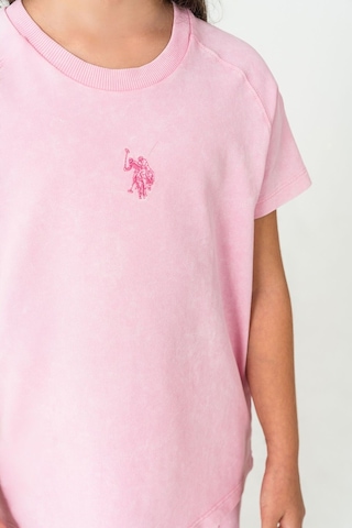 U.s. Polo Assn. Kız Çocuk Pembe Pijama Takım Us2529-c-v2 Pembe