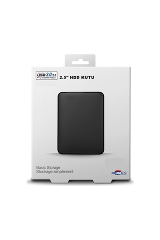 Wd Wd8 Harici 2.5" Usb 3.0 Sata Hdd Kutu Plastik