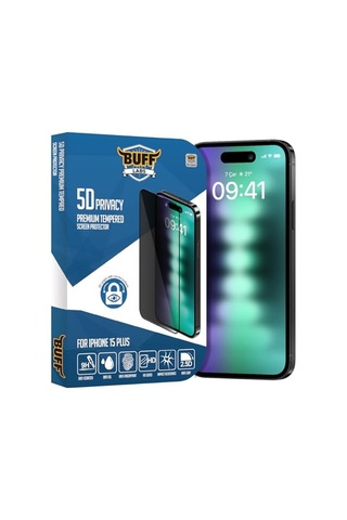15 Plus İle Uyumlu 5d Privacy Hayalet Ekran Koruyucu
