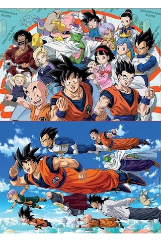 Educa 2x100 Parça Dragon Ball Z Erkek Çocuk Puzzle