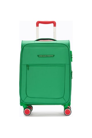 United Colors Of Benetton Ultra Light Kumaş Kabin Boy Valiz Yeşil Bnt2800