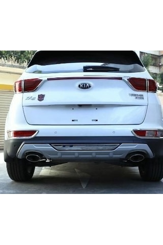 Kia Sportage Arka Tampon Koruması Difüzör 2016-2018