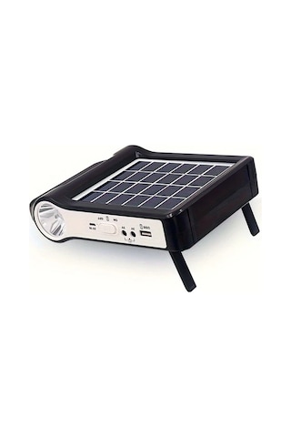 Xuweiwei Ep-035 Taşınabilir Güneş Enerjili Aydınlatma Pil Telefon Şarj Ve Ampul Bağlantı Çok Fonksiyonlu