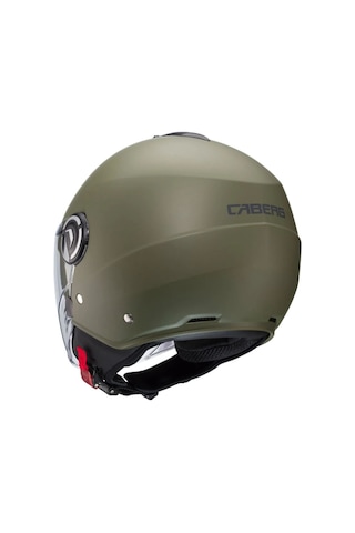 Caberg Riviera V4 Güneş Vizörlü Yarım Açık Motosiklet Kaskı Yeşil