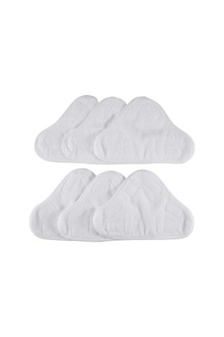 Crackedice H2o X5 Buharlı Paspas Temizleyici Zemin Yıkanabilir Mikrofiber Pedler İçin 6 Adet Ped