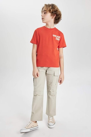 DeFacto Erkek Çocuk Kargo Cepli Düz Paça Gabardin Pantolon B5924A824SPBG732