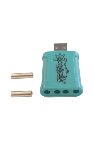 Captain 7113 Fosfor Ve Şamandra Pili İçin Pil Şarj Kiti Usb Li